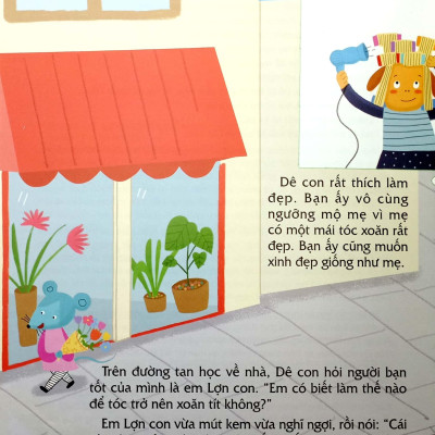 Sách Những Câu Truyện Về Kiến Thức An Toàn Trong Cuộc Sống - Dê Con Làm Đẹp