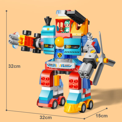 FEELO - 1199 -  Lắp Ráp Robot Chiến Binh (172 Chi Tiết)