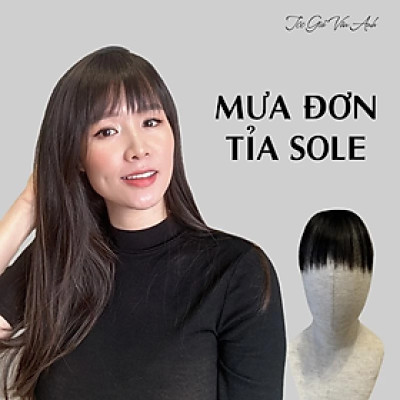 Mái mưa đơn tỉa sole tóc th.ật - Tóc Giả Vân Anh