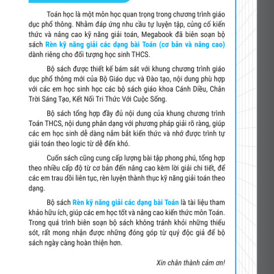 Rèn Kỹ Năng Giải Các Dạng Bài Toán (Cơ Bản Và Nâng Cao) Lớp 6 - Tập 1_MEGABOOK