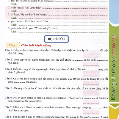 Em Muốn Làm Trạng Nguyên Nhỏ Tuổi Lớp 5