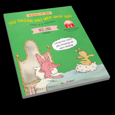 Sách Song ngữ: Tình bạn diệu kỳ - Phát triển EQ (Chick & Fox) : Yêu thương như một món quà