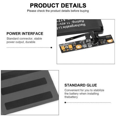 Pin Tương Thích Cho Macbook Pro Retina 15 Inch A1708 2016 – 2017 TEEEMO PC Hàng Nhập Khẩu New Seal