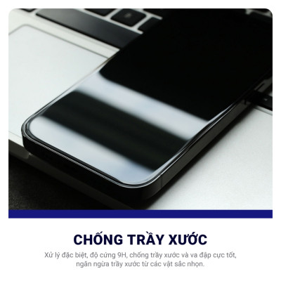 Dán kính cường lực 3D Full màn hình không lẹm viền cho iPhone 16 15 14 13 Pro Max / 16E 15 14 Plus hiệu WIWU Curved 3D -  Chống Trầy, Cảm Ứng Mượt, Phủ nano chống bẩm - Hàng nhập khẩu