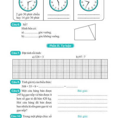 Sách - 36 Đề ôn luyện Toán 3 - Biên soạn theo CT GDPT mới - ndbooks