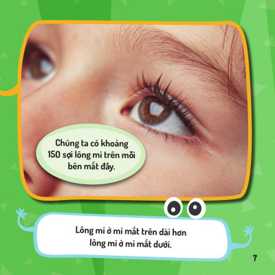 Sách - Em Yêu Cơ Thể - Lông Mi