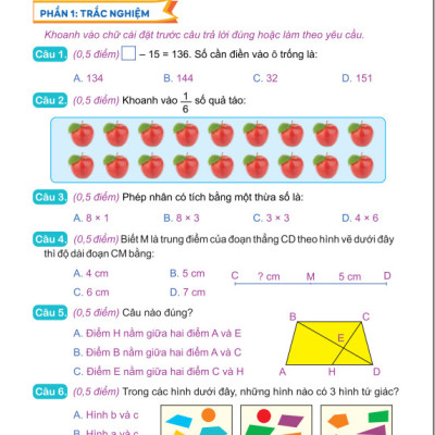 Sách - Đề Kiểm Tra Toán 3 - Biên soạn theo CT GDPT mới - Kết Nối - ndbooks