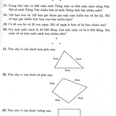 	Toán Đố Lớp 4 - Word Problems Primary Maths 4 (Dùng Chung Cho Các Bộ SGK Hiện Hành) _HA