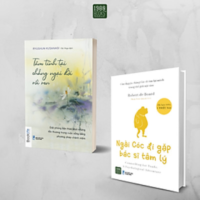 Combo 2 cuốn: Ngài Cóc đi gặp bác sĩ tâm lý + Tâm tĩnh tại chẳng ngại đời rối ren