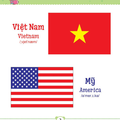 Từ Điển Bằng Tranh Dành Cho Trẻ Em - Quốc Kỳ