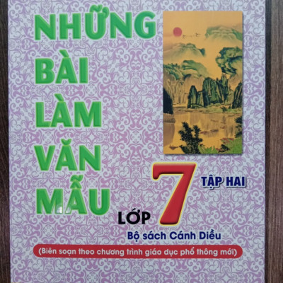 Sách - Những bài làm văn mẫu 7 - tập 2 ( Bộ Cánh Diều )