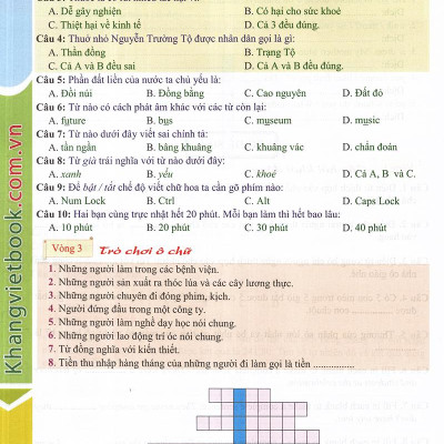 Em Muốn Làm Trạng Nguyên Nhỏ Tuổi Lớp 5