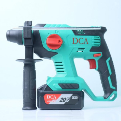 MÁY KHOAN BÊ TÔNG KHÔNG CHỔI THAN DÙNG PIN 20V/4AH DCA ADZC22DM - HÀNG CHÍNH HÃNG