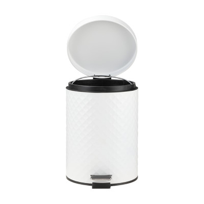 Thùng rác mini văn phòng có nắp 5L FIONA màu trắng | Index Living Mall - Phân phối độc quyền tại Việt Nam