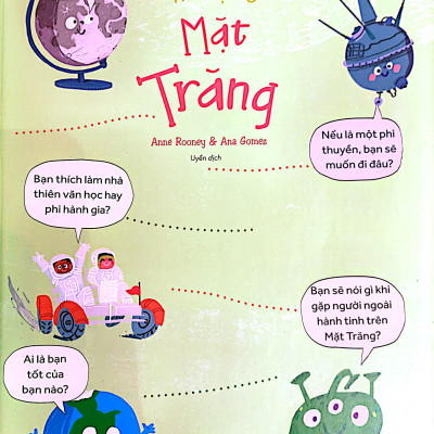 Những Câu Hỏi Tò Mò & Giải Đáp Thú Vị Về Mặt Trăng (Tái bản 2023)- 2HBooks