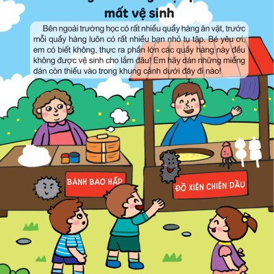 Hình Dán Thú Vị Rèn Trí Thông Minh - An Toàn Mạnh Khỏe (Dành Cho Trể Từ 2-6 Tuổi)