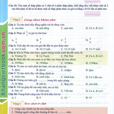 Em Muốn Làm Trạng Nguyên Nhỏ Tuổi Lớp 5