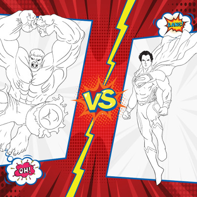 Tô Màu Rèn Luyện Iq Eq Cq - Super Heroes Siêu Anh Hùng - Tập 3 - Tặng Kèm Sticker