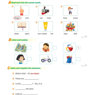 Super Test - Đề Kiểm Tra Nhanh Tiếng Anh Cho Học Sinh Lớp 2
