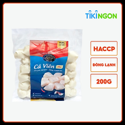 Cá viên Tâm Lợi, loại cao cấp - Đảm bảo sức khỏe - Giao nhanh trong 3h - 200gr