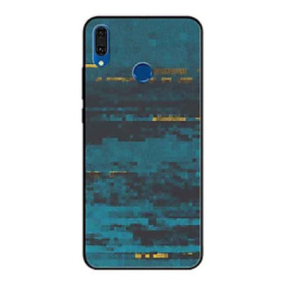 Ốp Lưng in cho Huawei Y9 2019 Mẫu NỀN Xanh Cổ Điển - Hàng Chính Hãng