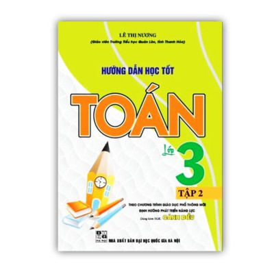 Sách - Combo Hướng Dẫn Học tốt Toán Lớp 3 - Tập 1 + 2 ( Dùng Kèm Sách Giáo Khoa Cánh Diều)