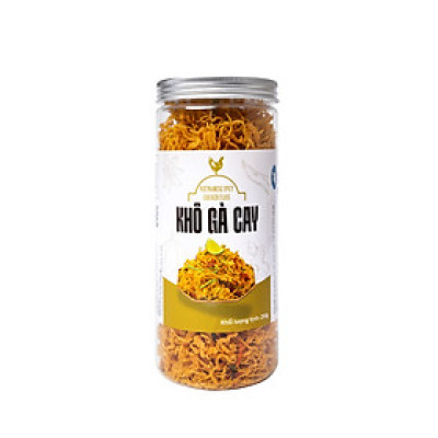 KHÔ GÀ CAY 250 G HỦ LỚN