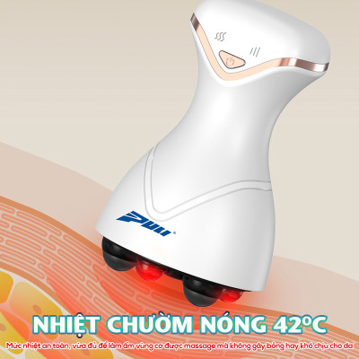 Máy massage toàn thân cầm tay Puli PL-671DC - Massage bụng, và thư giãn toàn thân