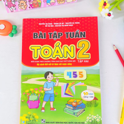 Sách - Bài Tập Tuần Toán 2 - Biên soạn theo chương trình GDPT mới - Kết Nối - Ndbooks