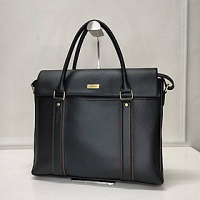 Túi xách công sở nam nữ thanh lịch, túi đựng tài liệu A4 nắp gập IDIGO UB2 - 5067