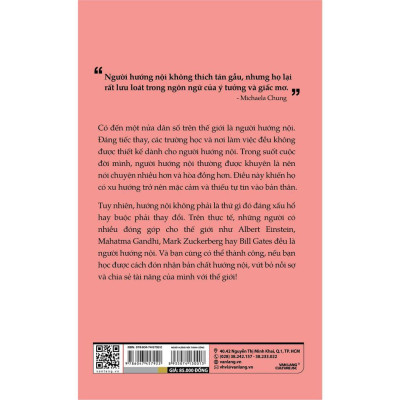  Người Hướng Nội Thành Công ( Tái bản)