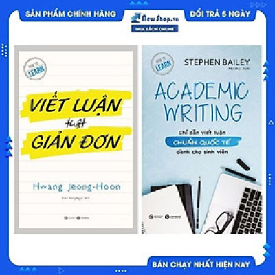 Combo Viết Luận Thật Giản Đơn + Chỉ Dẫn Viết Luận Chuẩn Quốc Tế Dành Cho Sinh Viên (Bộ 2 Cuốn)