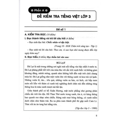 Sách - ComBo Bộ Đề Kiểm Tra Môn Tiếng Việt + Toán Lớp 3 ( Dùng Kèm SGK Chân Trời Sáng Tạo - HA)-MK