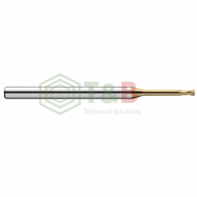 Dao Phay Bo Góc R 2 Me Cổ Dài D1 x R0.2x6x50L Union Tools Model HLRS2010-02-060,Dao phay ngón gia công sau nhiệt