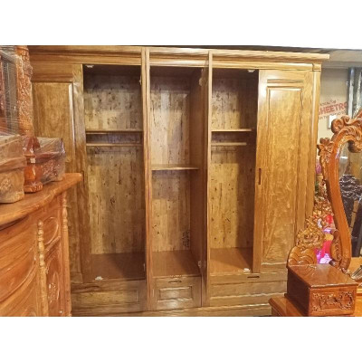 Tủ Quần Áo gỗ Đinh Hương 5 Cánh 240cm giá 13tr