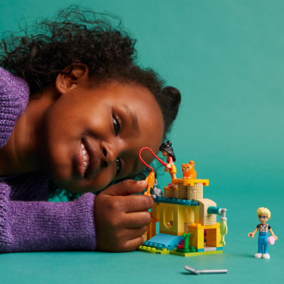 Đồ Chơi Lắp Ráp Khu Vui Chơi Cho Mèo Con LEGO FRIENDS 42612 (87 chi tiết)