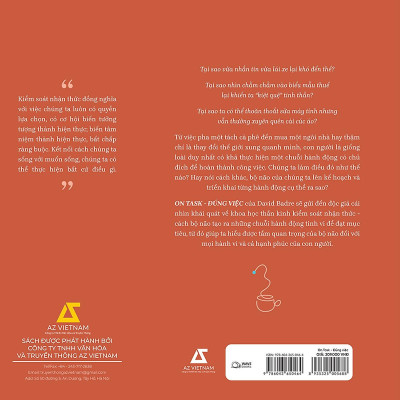 On Task - Đúng Việc (Bộ Não Chúng Ta Làm Việc Như Thế Nào?) - Bản Quyền