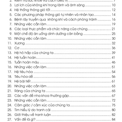 Combo 4 Quyển Kiến Thức Và Kỹ Năng Dành Cho Học Sinh: Chăm Sóc Sức Khỏe + Thể Dục, Vui Chơi, Nghỉ Ngơi, Ăn Uống + Những Việc Cần Làm + Sức Khoẻ Và Bệnh Thường Gặp