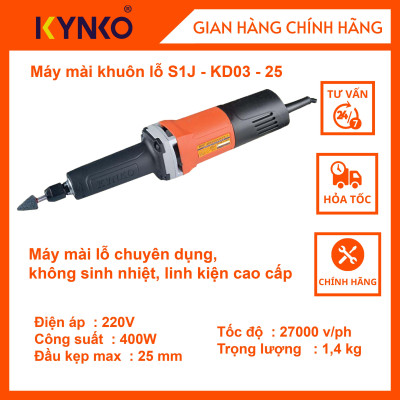 Máy mài khuôn lỗ cầm tay chính hãng Kynko S1J- KD03 -25 # 6036