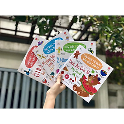 Combo - Thư viện từ vựng đầu đời cho bé 4T - 236N Tác giả: Tác giả: Amy Johnson Dịch giả: Linh Chi