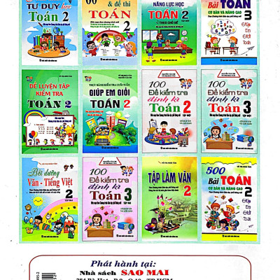 100 Đề Kiểm Tra Định Kỳ Toán 3 - Tập Một (Biên Soạn Theo Chương Trình Giáo Dục Phổ Thông Mới)