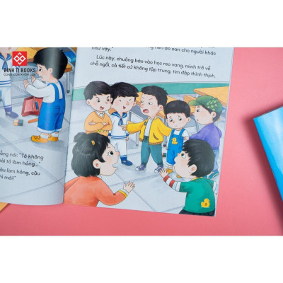 Sách - Kỹ Năng Phòng Tránh Bắt Nạt Và Bạo Lực Học Đường - Cho Trẻ 4 - 12 Tuổi - Combo 10 Cuốn - Đinh Tị Books
