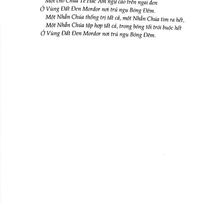 Chúa Tể Những Chiếc Nhẫn - Tập 2 - Hai Tòa Tháp