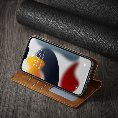 Bao da dạng ví dành cho iPhone 15, 15 Pro, 15 Plus, 15 Pro Max hiệu Forwenw - Hàng nhập khẩu