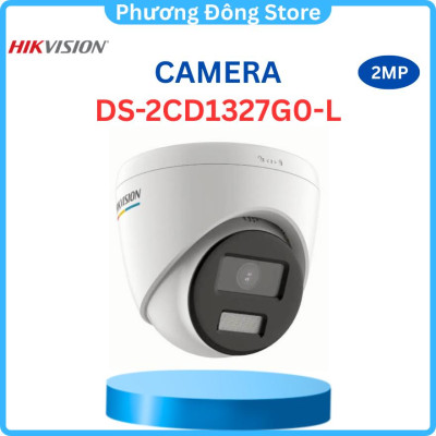 Camera IP Dome Colorvu 2MP HIKVISION DS-2CD1327G0-L - Hàng chính hãng