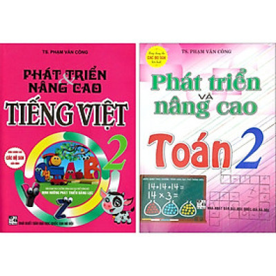 Combo Phát Triển Và Nâng Cao Toán - Tiếng Việt 2 (Theo Chương Trình Giáo Dục Phổ Thông Mới) (Bộ 2 Cuốn) _HA
