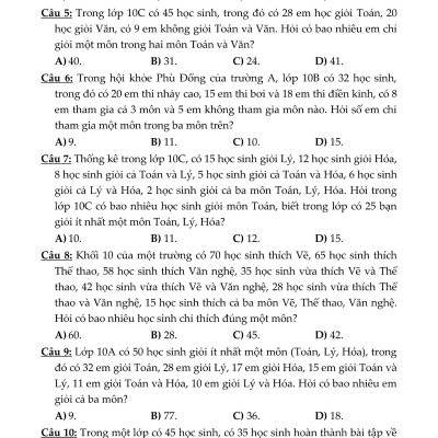 Sách - Phương Pháp Giải Các Dạng Toán Thực Tế 10 (Tài Liệu Dùng Chung Cho Các Bộ Sách)