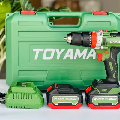 MÁY KHOAN ĐỘNG LỰC 13MM DÙNG PIN 21V TOYAMA Z-9 - HÀNG CHÍNH HÃNG