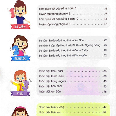 Siêu Nhí Khám Phá - Toán Tư Duy - Phát Triển Toàn Diện IQ Toán Học Dành Cho Bé Từ 3-4 Tuổi