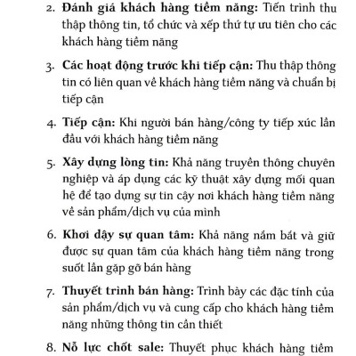 Kích Hoạt Tài Năng Bán Hàng (Tái Bản)